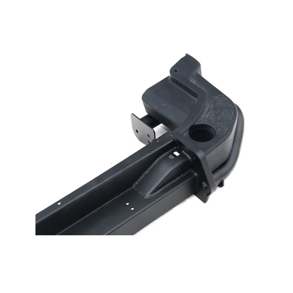 Spare Tire Mount Black Steel Rear Bumper