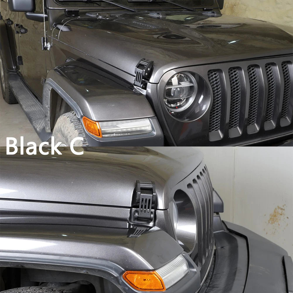 Hood Latches with Key