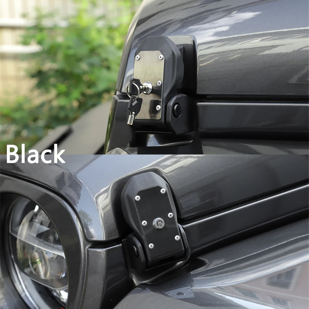 Hood Latches with Key