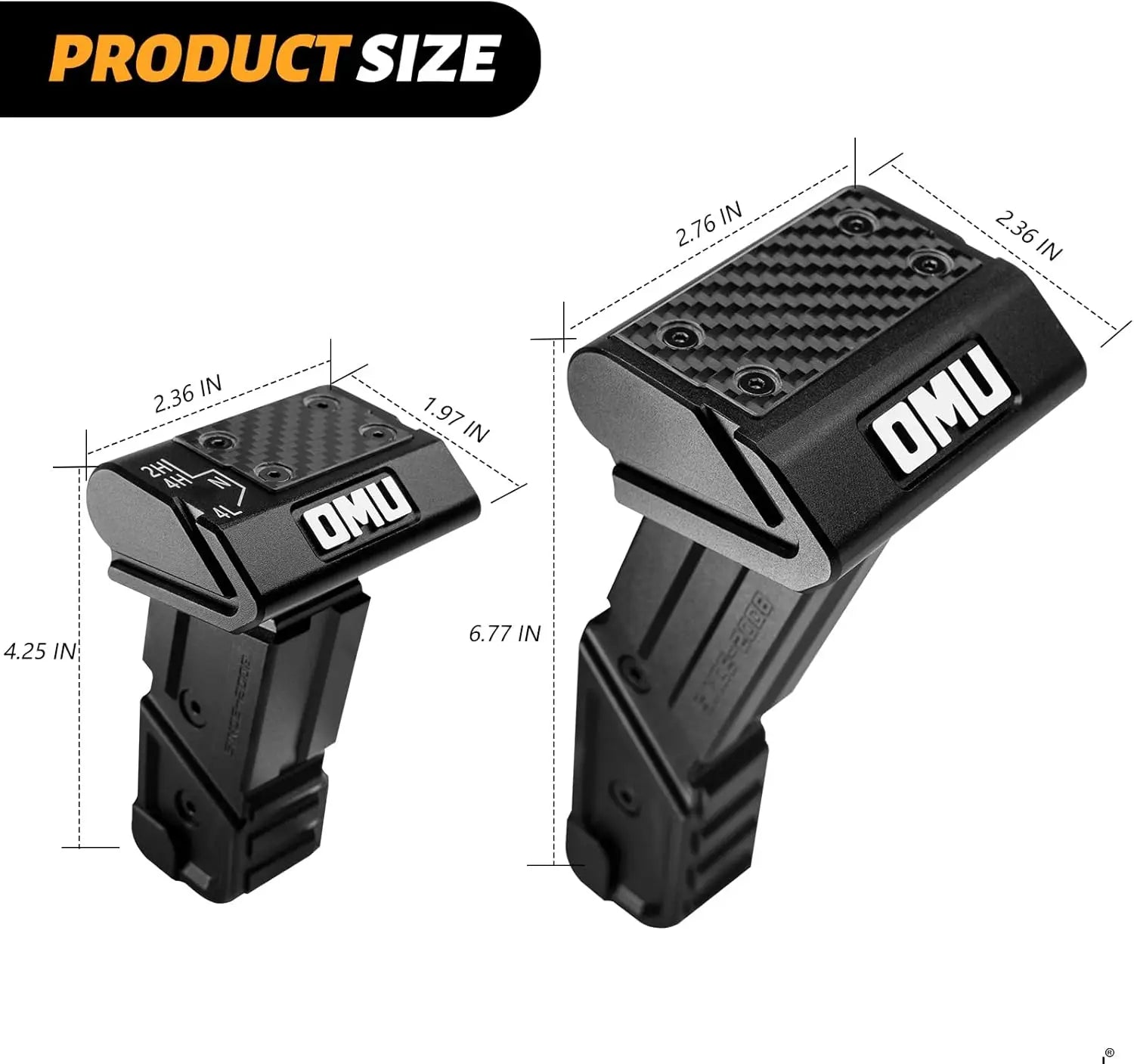 Genesis Series Aluminum Gear Lever Shift Knob