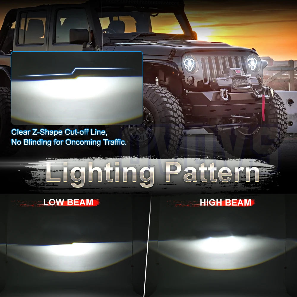 LED headlights