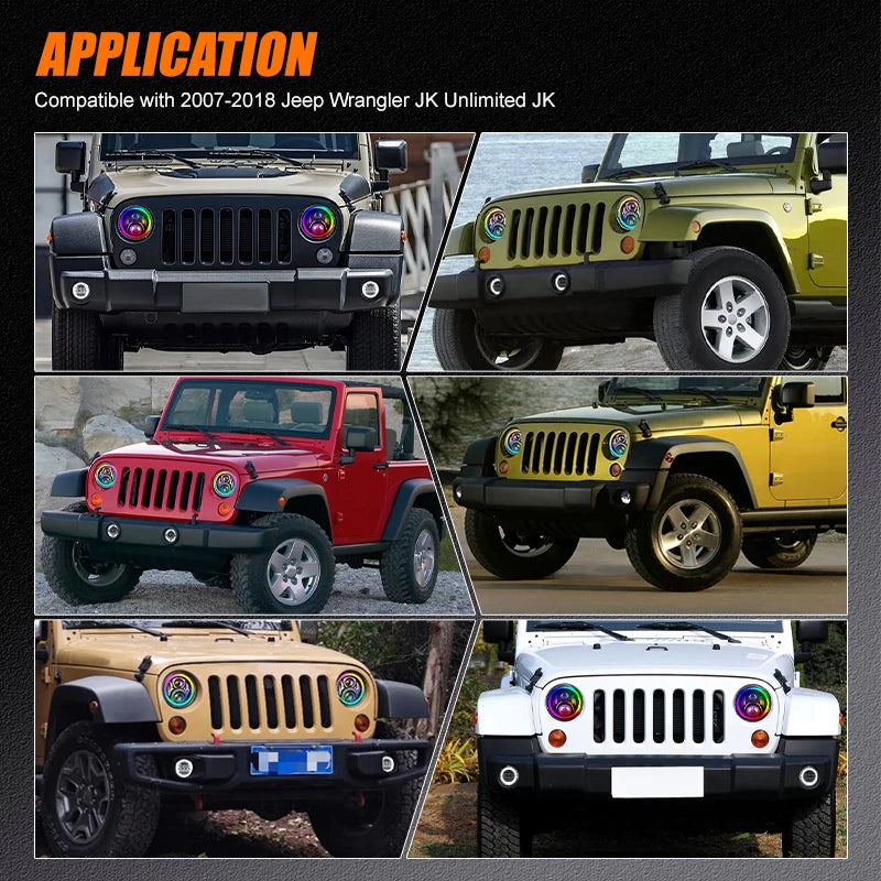 LED headlights