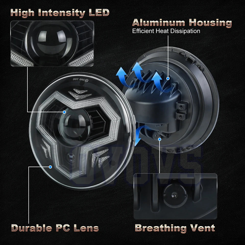 LED headlights