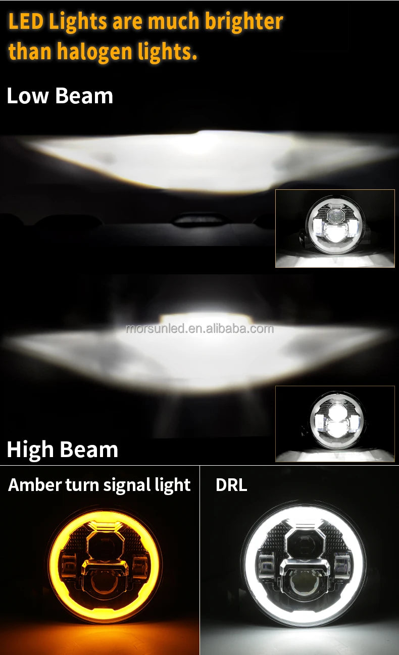 LED headlights