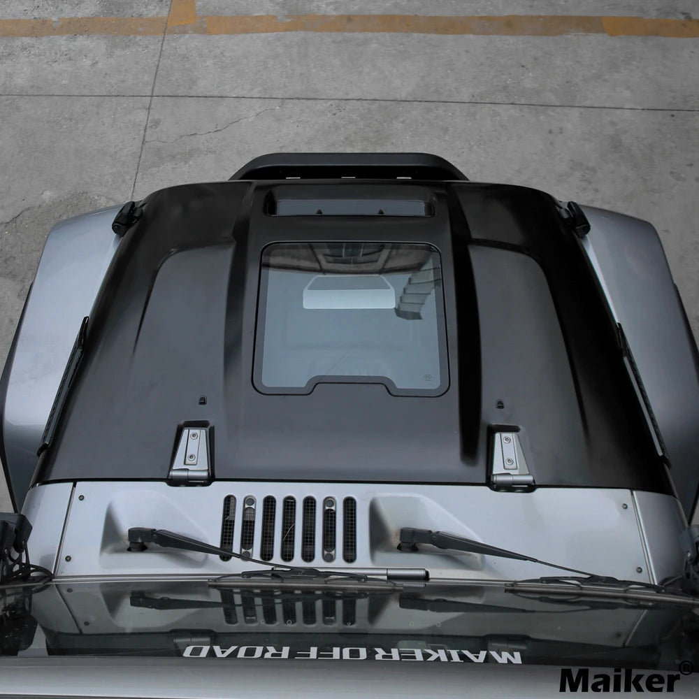 Hood Cover for Jeep Wrangler JK
