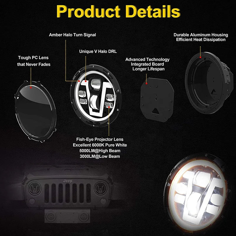 LED headlights