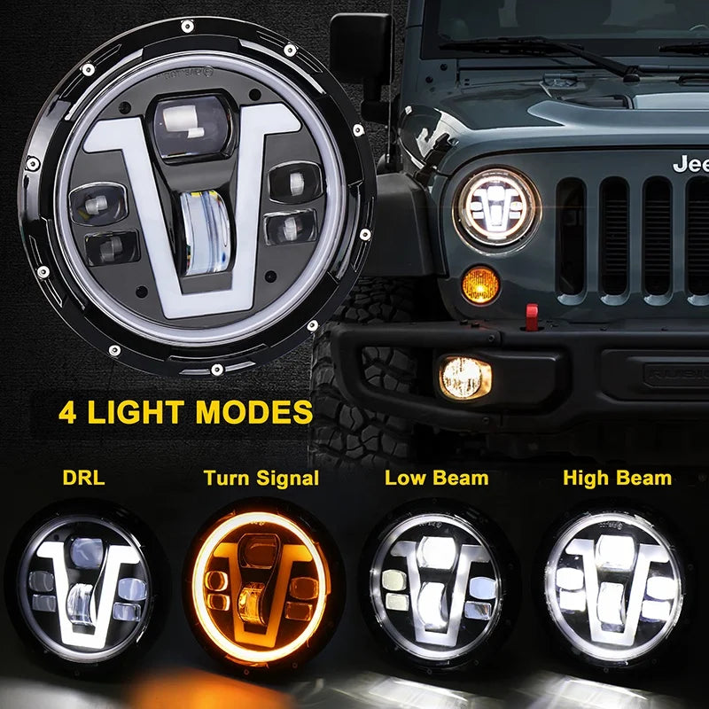 LED headlights