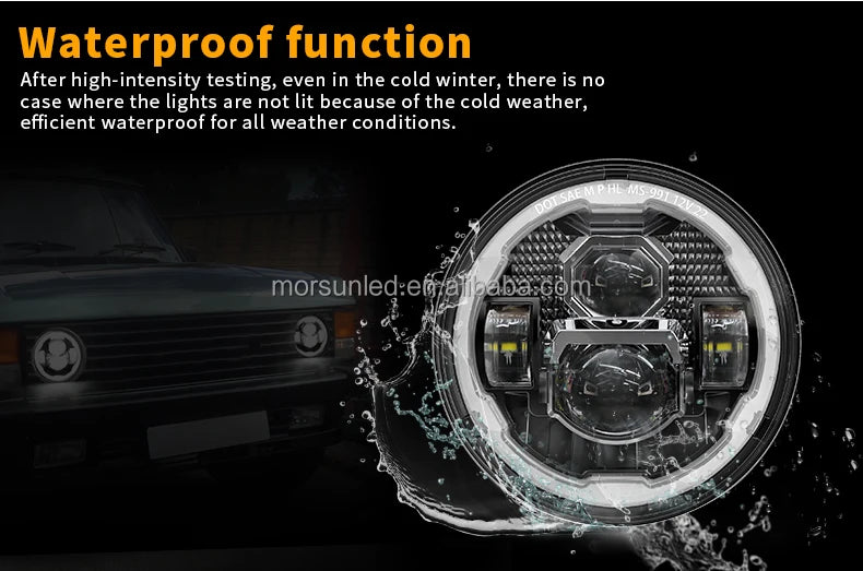 LED headlights