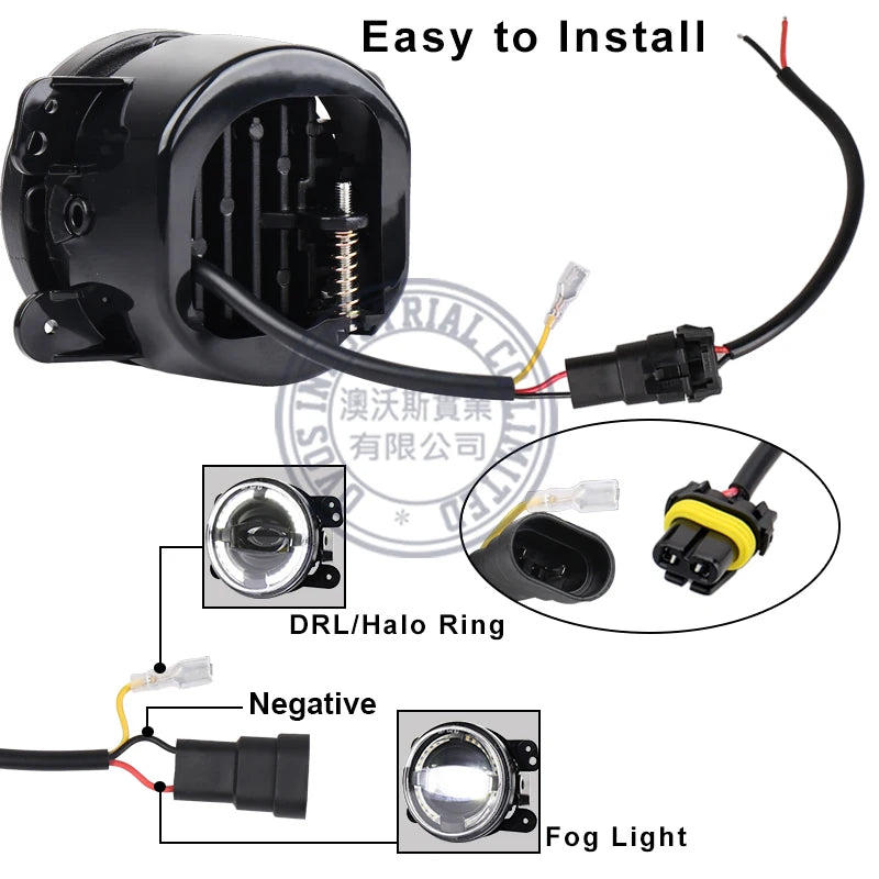 LED headlights  4"