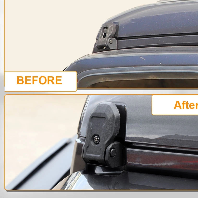 Hood Latches with Key