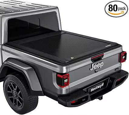 Gladiator Aluminum Manual Retractable Roller Lid
