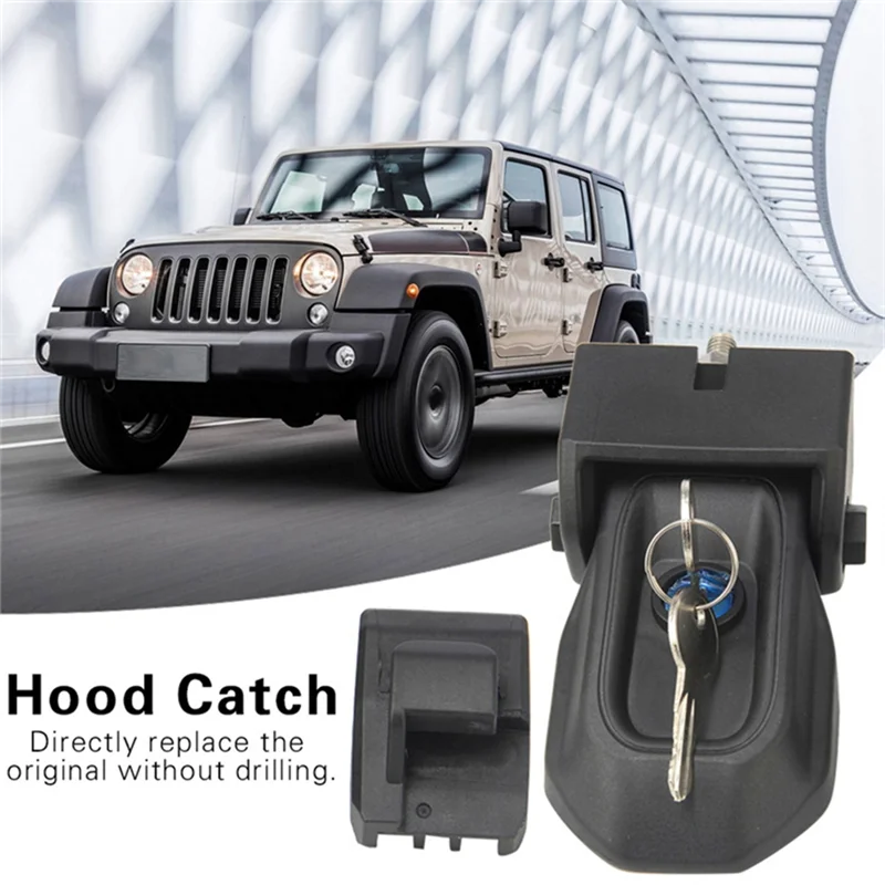 Hood Latches with Key