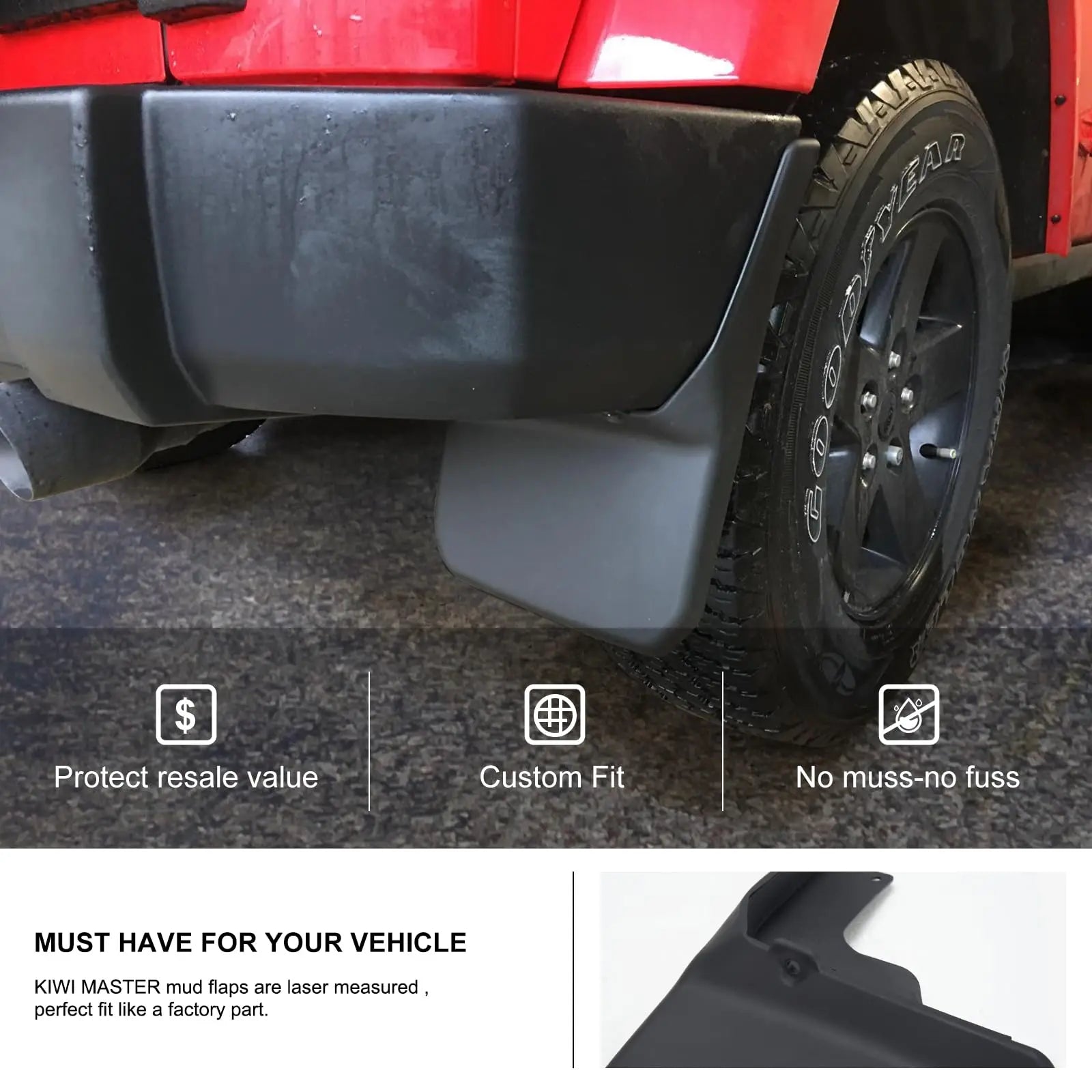 Heavy Duty Front & Rear Mud Guards