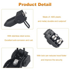 Hood Latches with Key