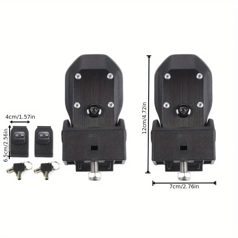 Hood Latches with Key