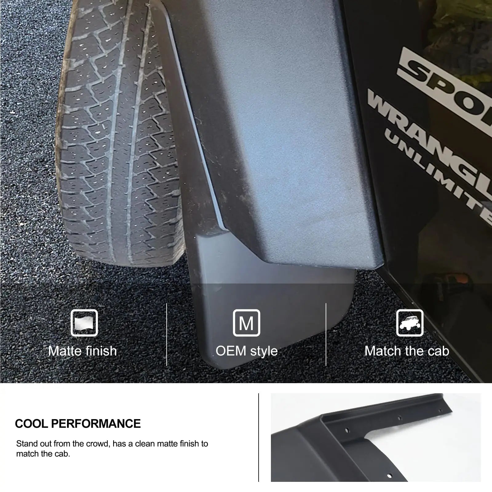 Heavy Duty Front & Rear Mud Guards