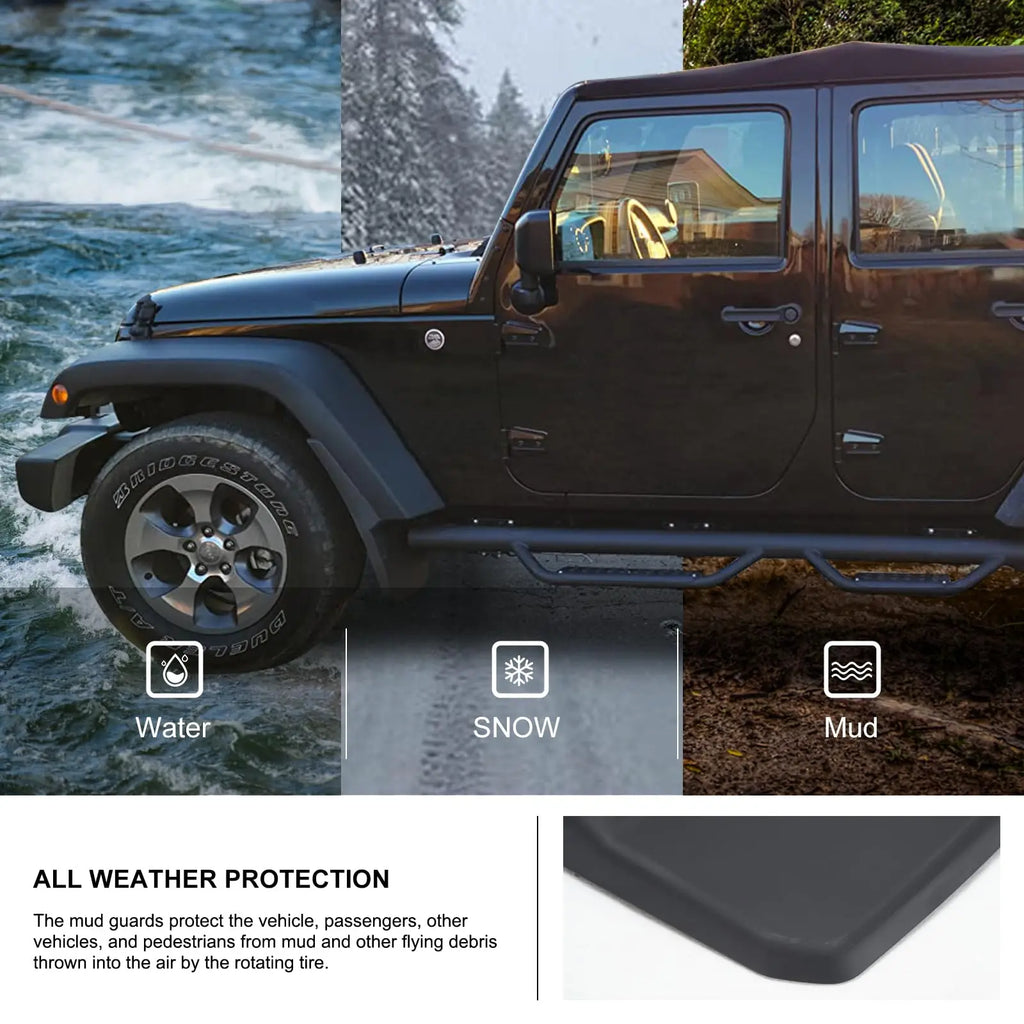 Heavy Duty Front & Rear Mud Guards