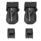 Hood Latches Catch Locking with Keys