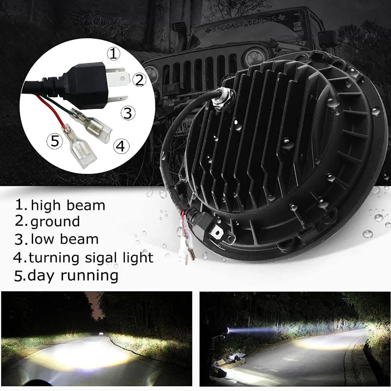 LED headlights