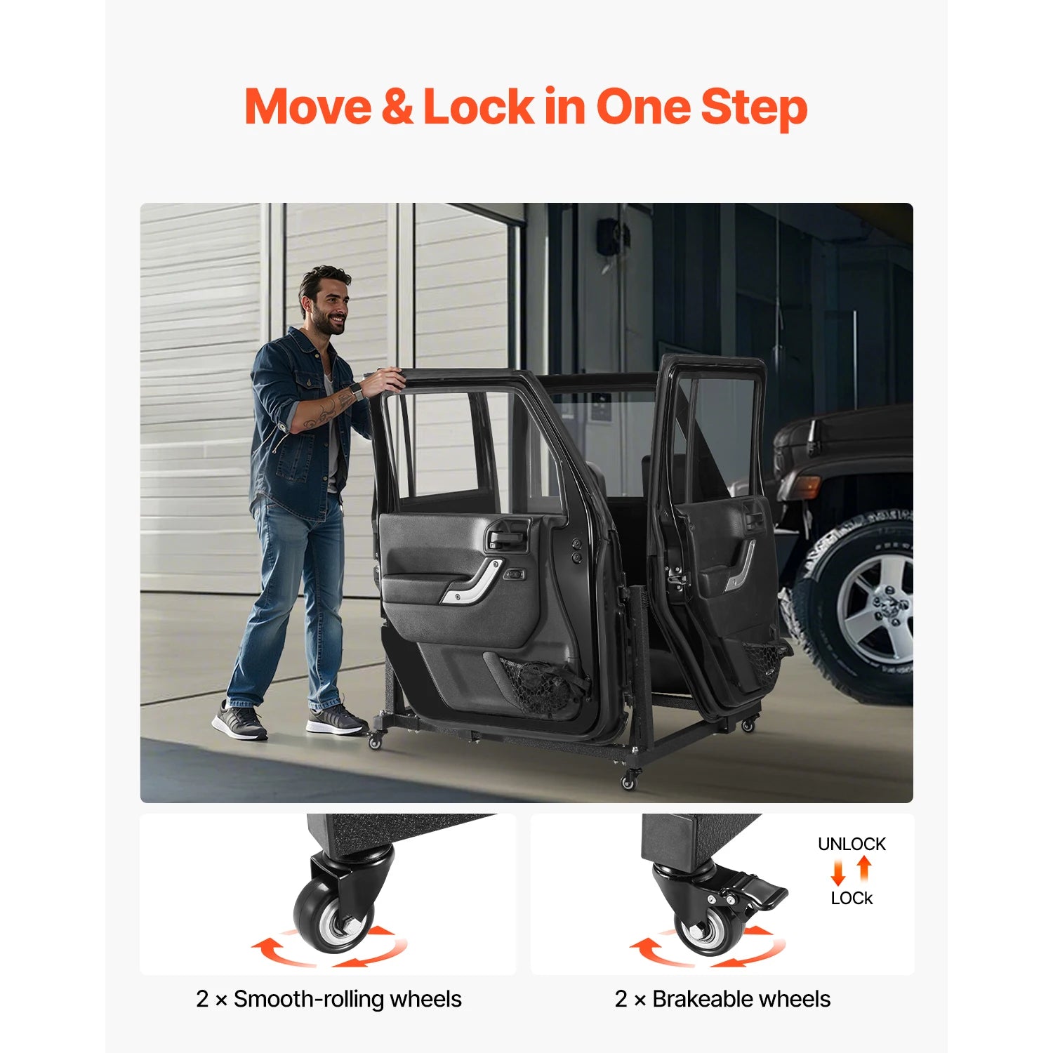 Cart  Jeep Door Storage