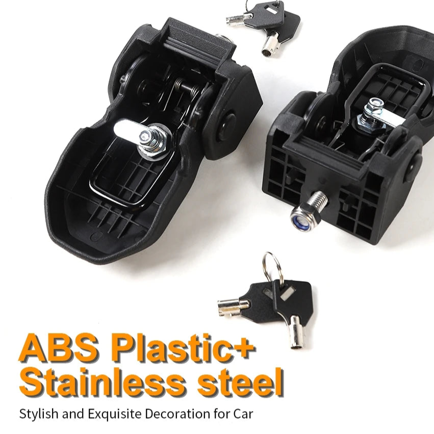 Hood Latches with Key