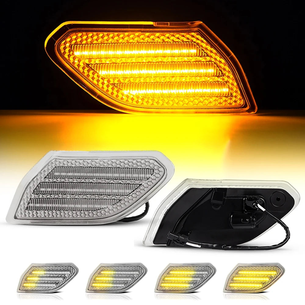 LED Dynamic Side Marker Light Turn Signal Blinker Indicator